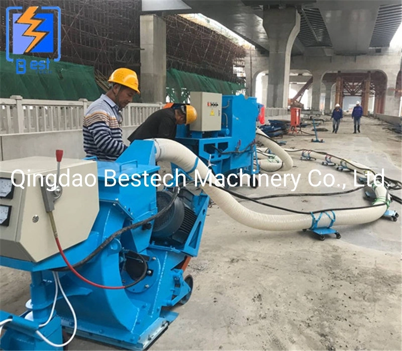 Movable Highway Concrete Treatment Floor Shot Blasting Machine